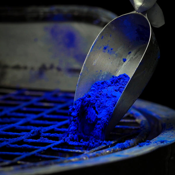 Ultramarine blue, the magnificent pigment…