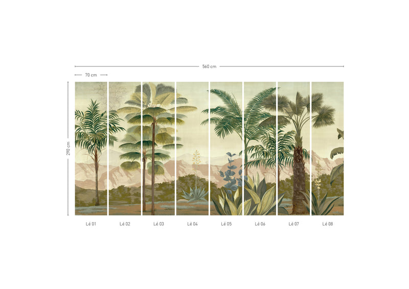 Les Palmiers de Kalaho Color – PPANB03